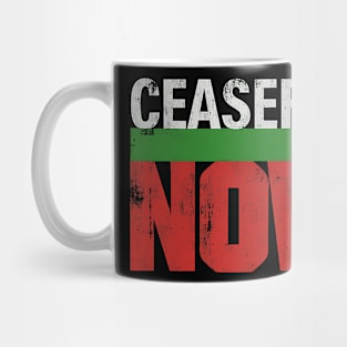 Powerful Ceasefire Now Advocacy Graphic Mug